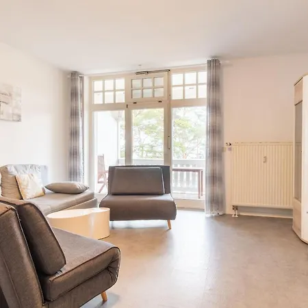 Appartement Strandidyll Ap 10, Balkon Mit Meerblick, Strandkorb