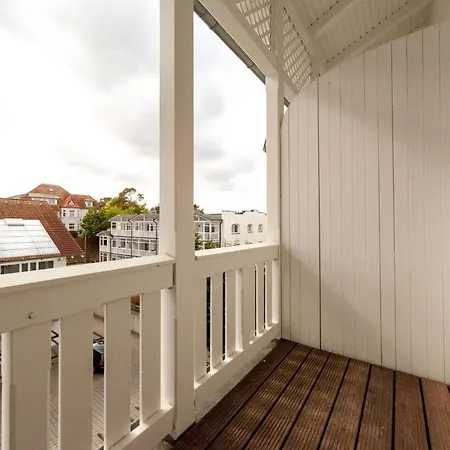 Strandidyll Ap 10, Balkon Mit Meerblick, Strandkorb דירה *